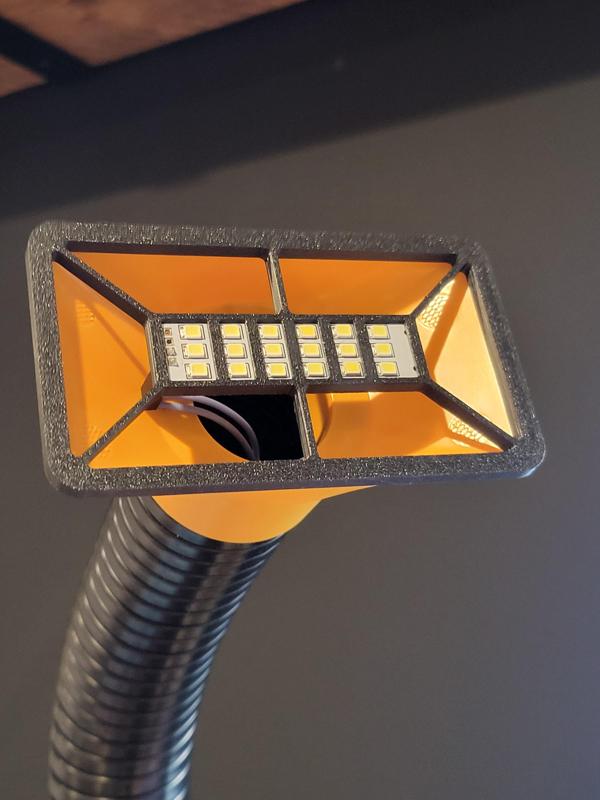 LED bracket for Kotto fume extractor