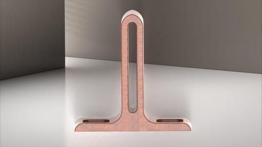 headphone holder / headphone stand Geometric