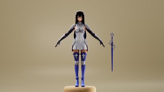 Akame Warrior Inzo Character