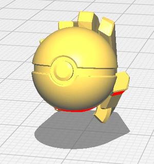 Pokeball hand