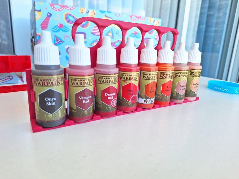 Paints holder x8 bottles