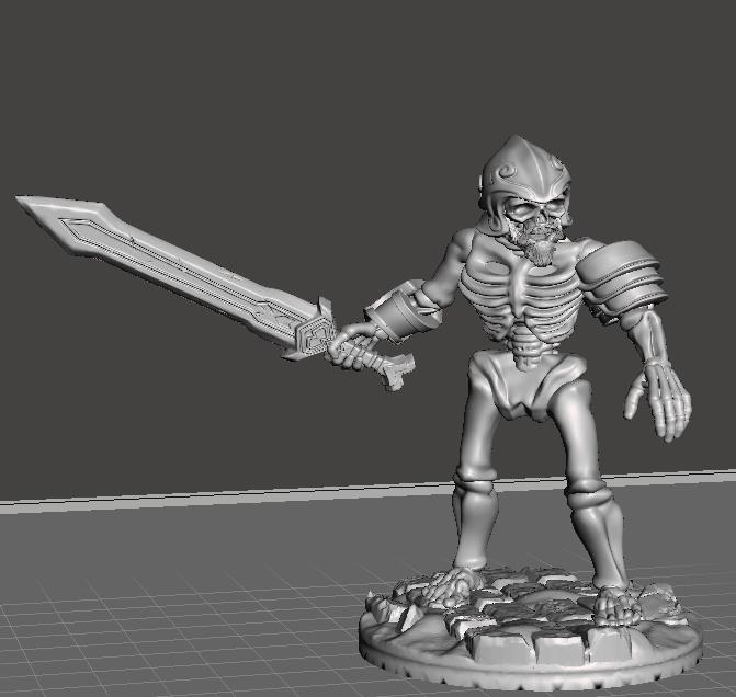 Dwarf Skeleton 2