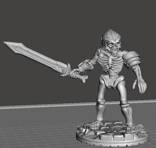 Dwarf Skeleton 2