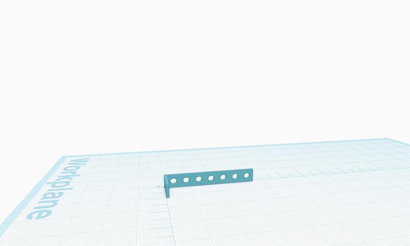 L-bracket with holes