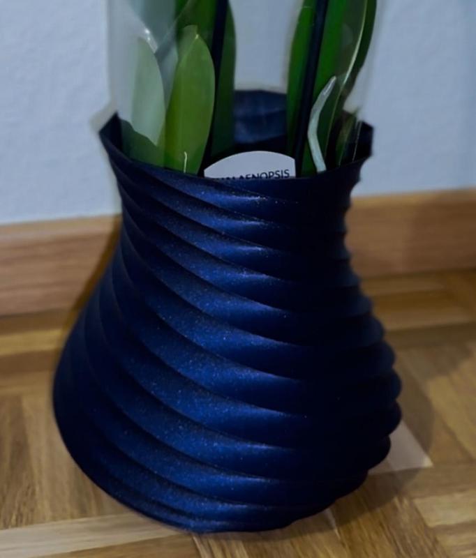 A Round Decorative Vase
