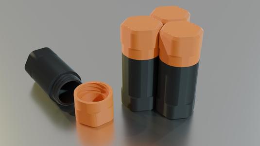 21700 Battery Case (variant B)