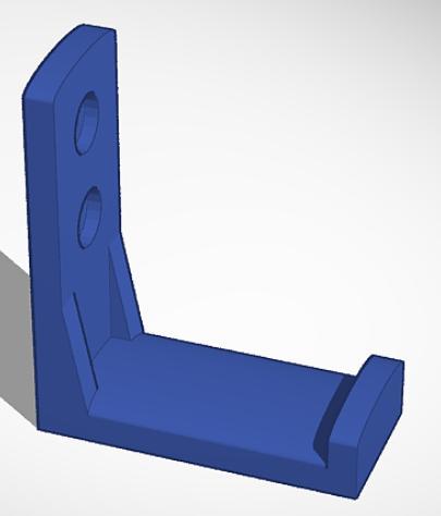 Headset Halterung für die Wand / Wall Headset holder