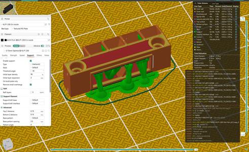 Parametric version of printaboye's KLP1 230 Fan Duct