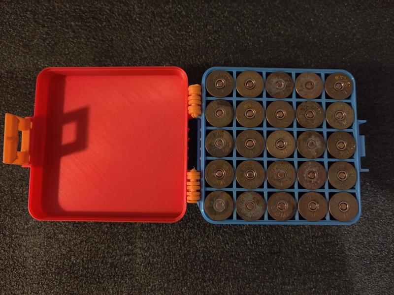 20 Gauge 2 3/4", Single Latch Modular Ammo Box