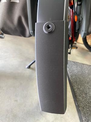 Front mudguard extension for Riese & Müller bicycles