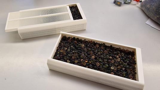 SICCO BOX - Slide in Silica Gel Container with mount