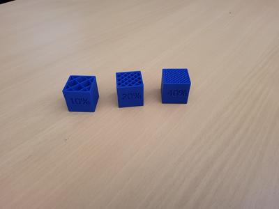 Quick infill density demo