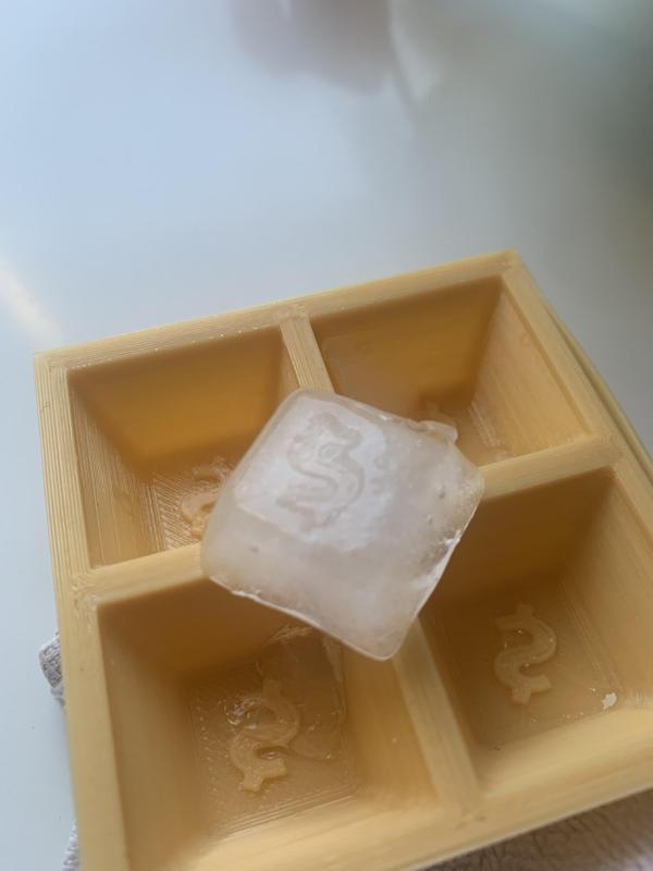 The melting ice cube