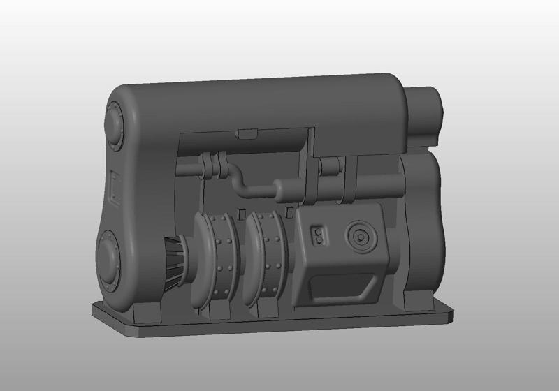 6mm Scale Fusion Generator (Fallout 4)