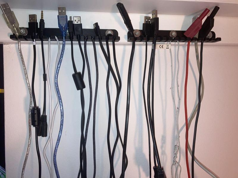 Universal Cable Organizer and Storage