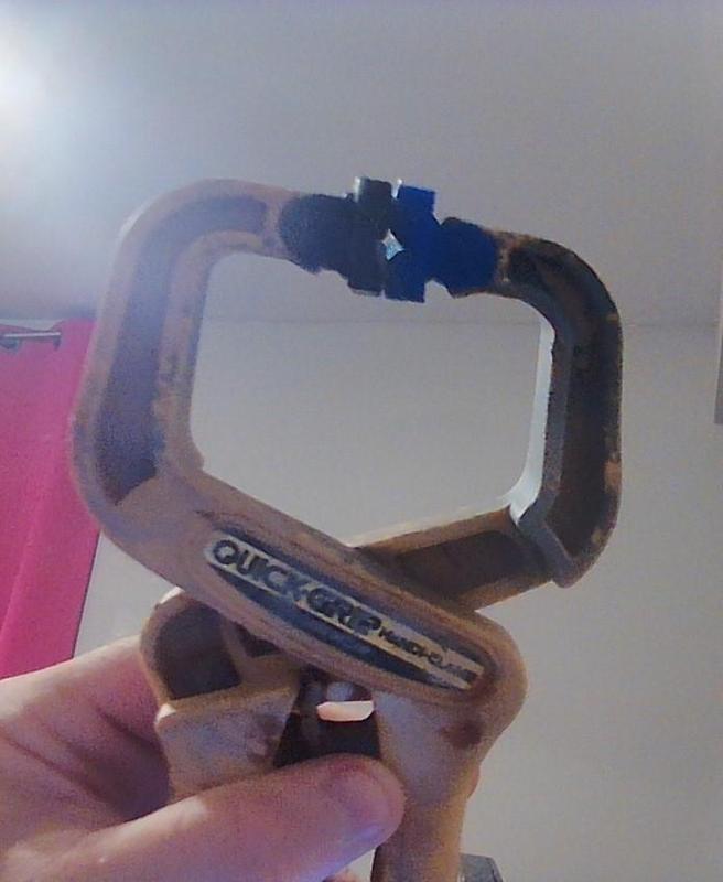 Quick-Grip Handi-Clamp Curved Bar Clamp GRIP