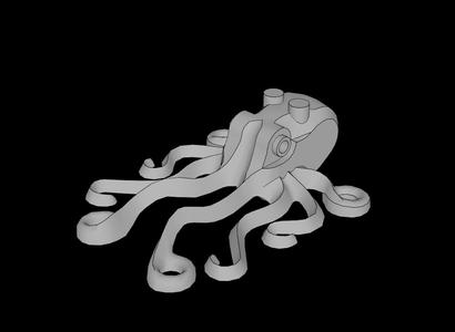 Lego Compatible (6086.dat) Animal Octopus
