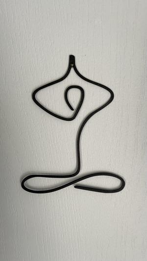 Yoga Line Wall Art