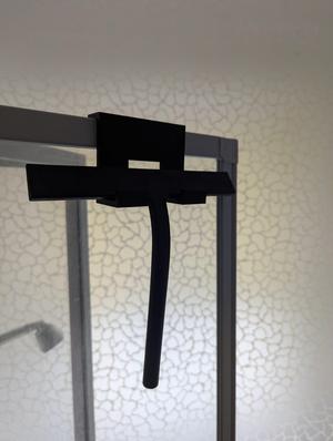 Basic shower wiper holder