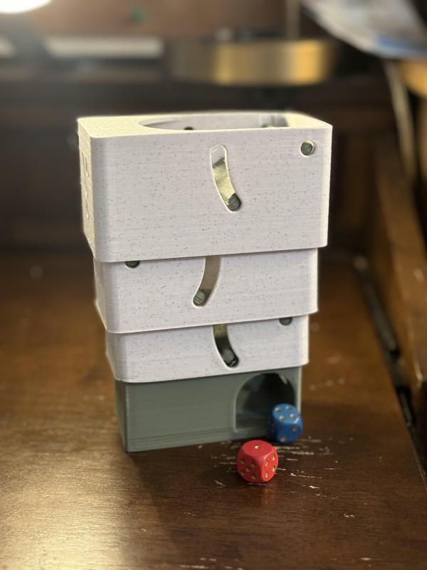 Portable Dice Tower