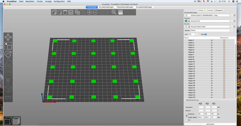 Test Files for leveling for Anycubic or other