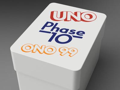 UNO, Phase 10, ONO 99 Card Box Mk3