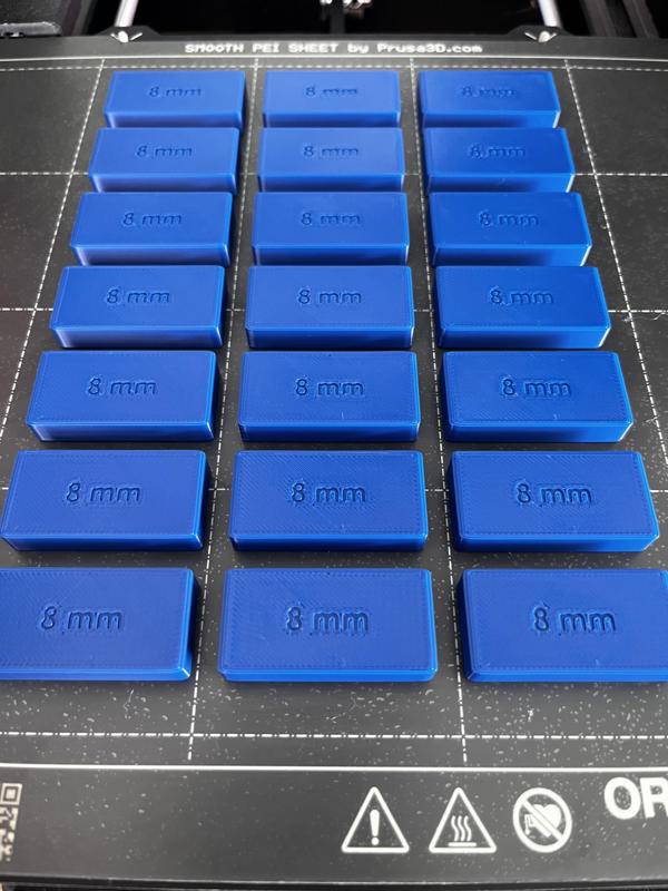 Spacers for crafting