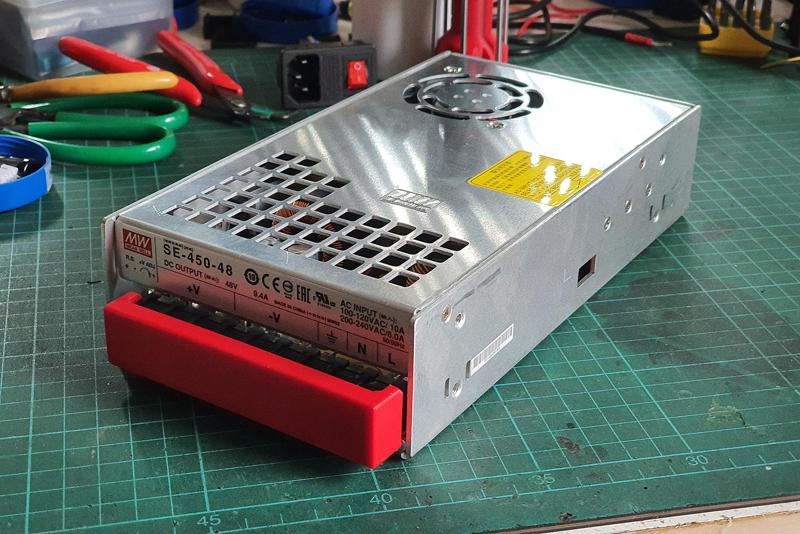 Finger Guard for Mean Well SE-450 Power Supply