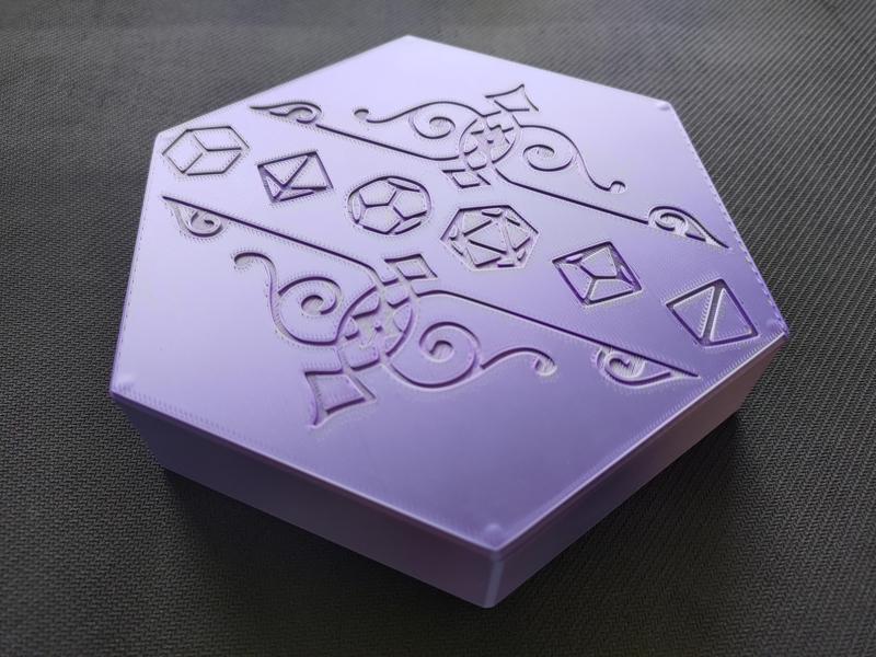 RPG dice magnet box