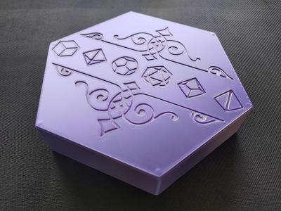 RPG dice magnet box