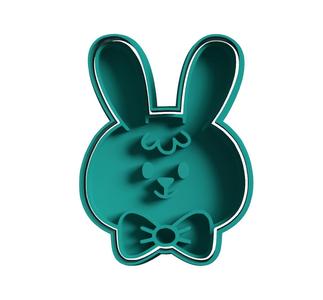 Cookie cutter Easter Pascuas bunny