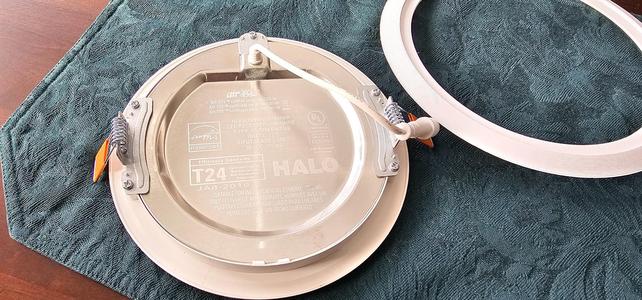 HALO 6-inch light fixture adapter ring