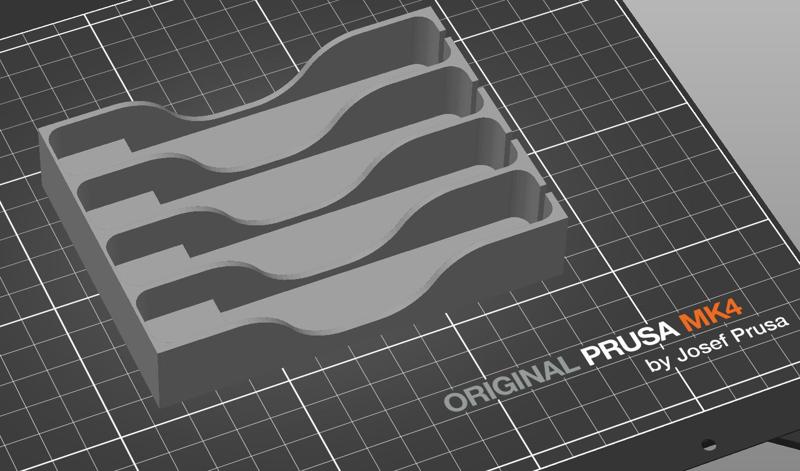 Cooking knife drawer organizer