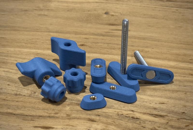 Microjig Matchfit Dovetail Fixture Bits + Knobs
