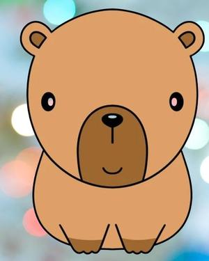 Capybara 1 Cookie Cutter