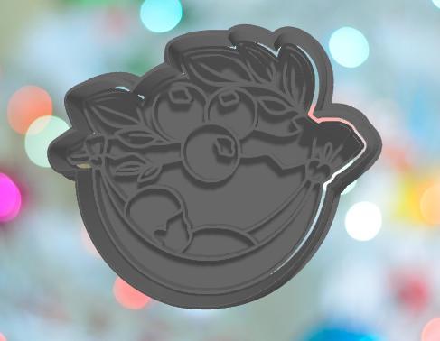 Baby Shower Blueberry Baby Cookie Cutter