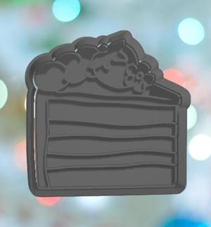 Strawberry Cake Slice Cookie Cutter