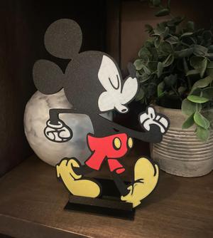 Mickey Mouse / 4 color / Walking / Stand / Art