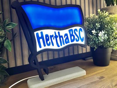 Hertha BSC Logo Lamp Berlin