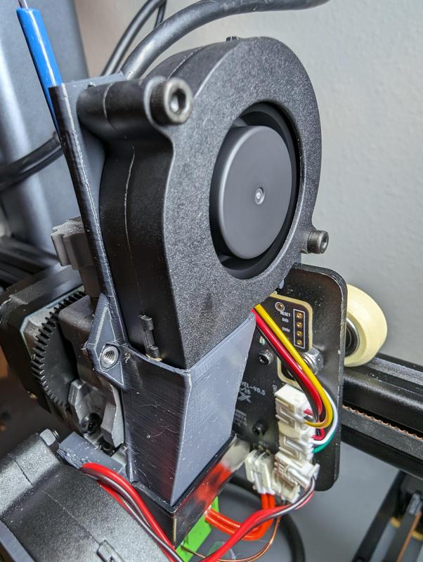 Sizing fixes for AnkerMake M5 5015 Fan for Extruder Heatsink (for Hot Climates)