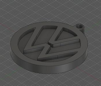 Volkswagen keychain