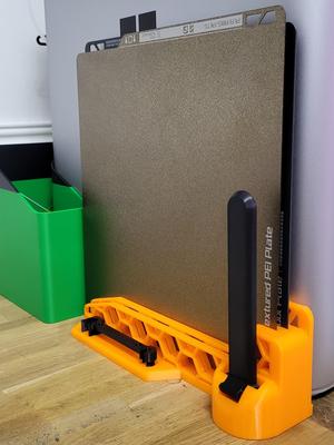 Hexagon Steel Sheet Holder with Bambu AMS Disconnect Tool