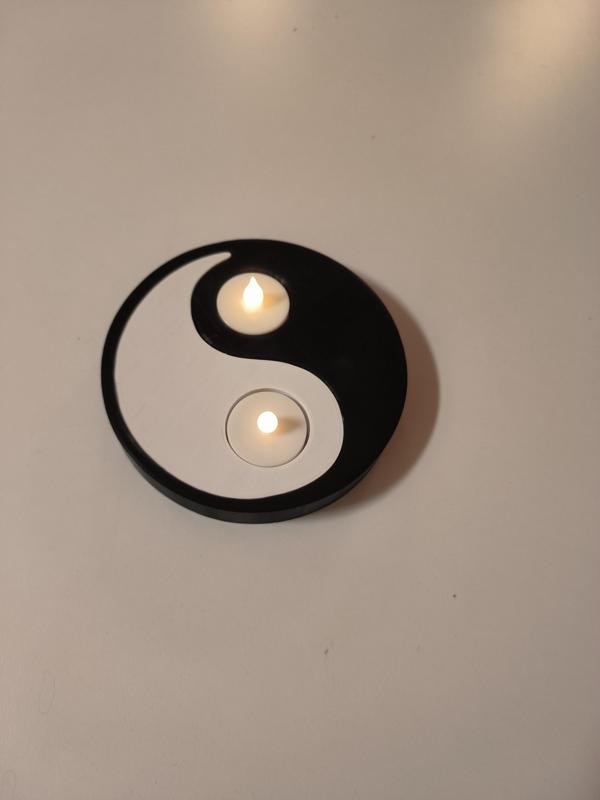 Yin Yang Tea light
