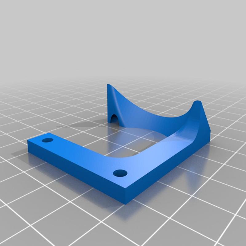 Anet A8&A6 Extruder fan modification to facilitate filament threading
