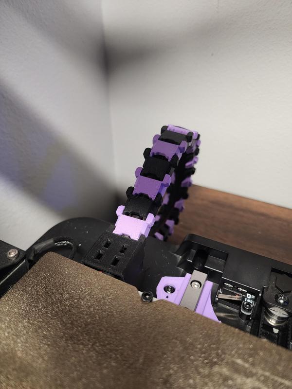 Ender 3 V3 SE Heat Bed Cable Chain Straight Mount