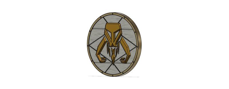 Mandalorian Shield- escudo mandaloriano