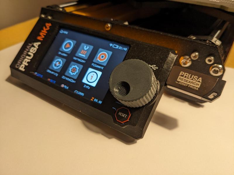 Fast and spinny one-finger knob for MK4