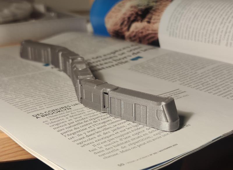 Tramway Citadis de Nantes 1/100 (print in place)