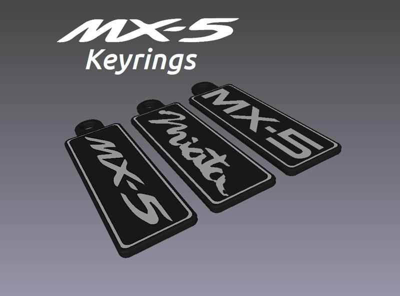 Mazda MX-5 Keyring - Miata