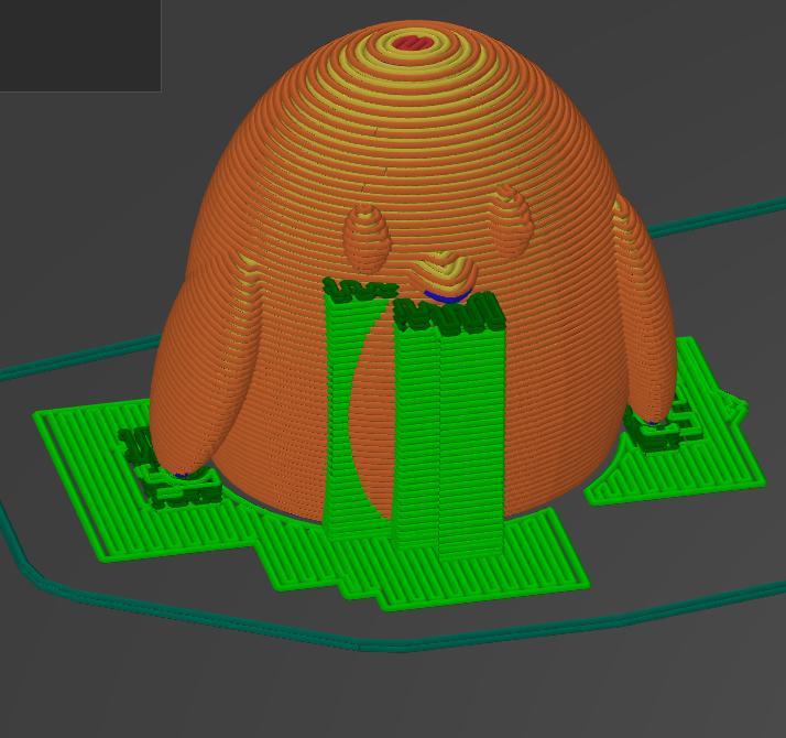 Trombone Clip with Bird